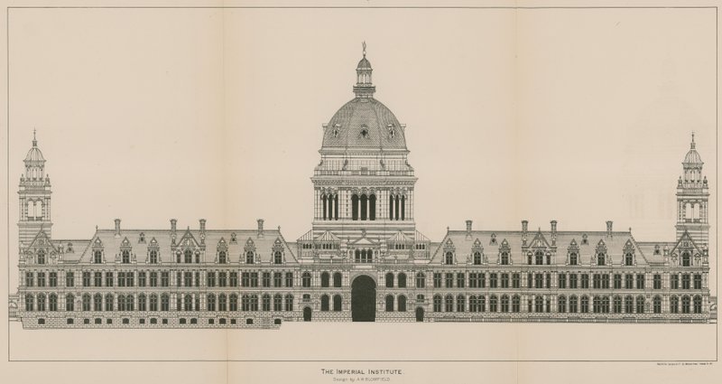 El Instituto Imperial, diseño de A W Blomfield de English School