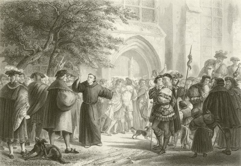 Las indulgencias, o las noventa y cinco proposiciones de English School