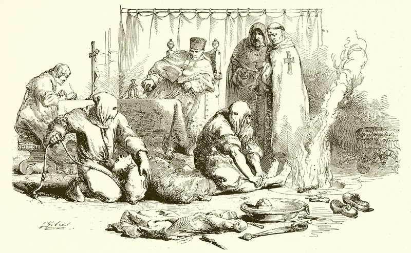 La Inquisición: La tortura por fuego de English School