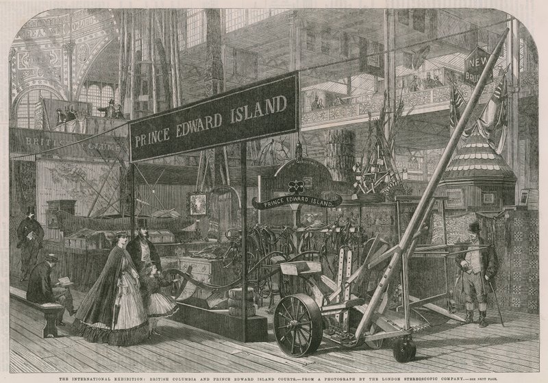 La Exposición Internacional; Tribunales de Columbia Británica y la Isla del Príncipe Eduardo de English School