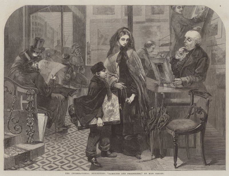La Exposición Internacional, "Sin nombre y sin amigos" de English School