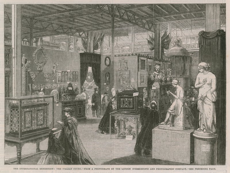 La Exposición Internacional; El Tribunal Italiano de English School