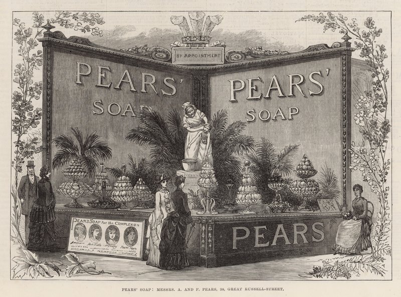 La Exposición Internacional de Salud: Jabón Pears de English School