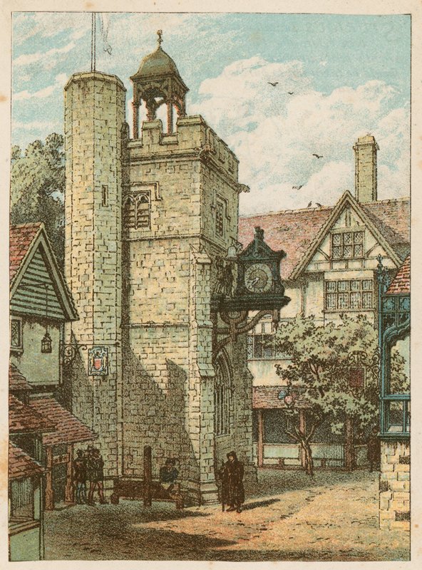 La Exposición Internacional de Salud en South Kensington, 1884: All-Hallows, Staining, Londres de English School