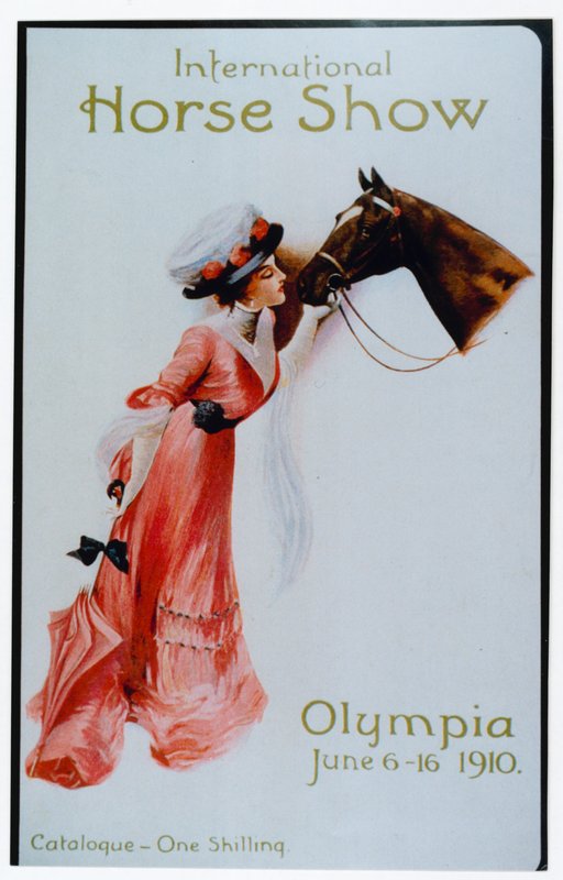 El Show Internacional de Caballos en Olympia, 1910 de English School
