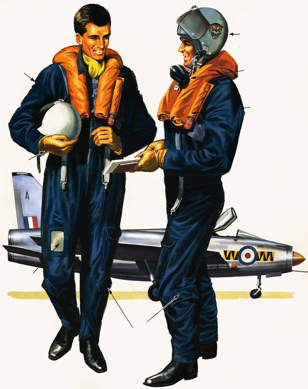 El piloto a reacción de English School