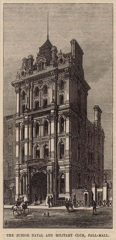 The Junior Naval and Military Club, Pall Mall de English School