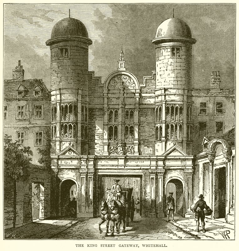 El portal de King Street, Whitehall de English School