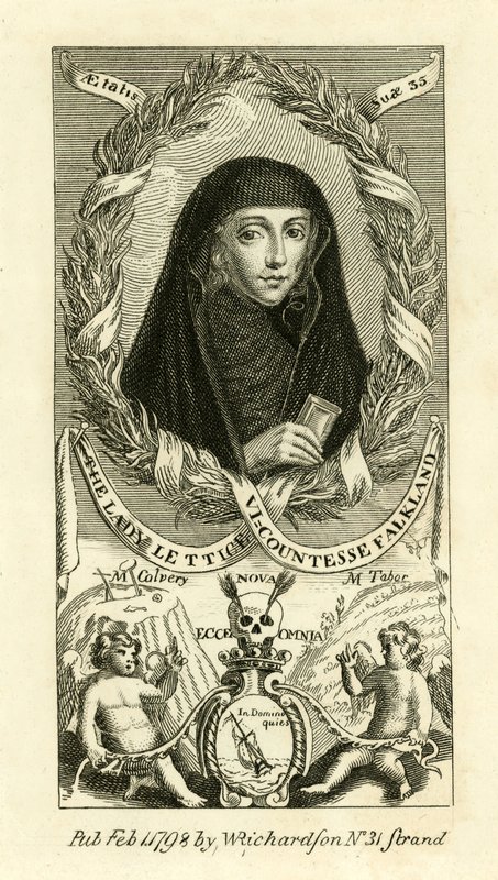 La Dama Lettice, Vizcondesa de Falkland de English School
