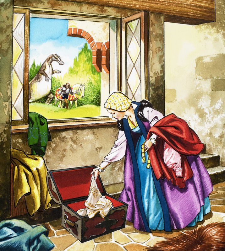 La Dama y el Dragón de English School