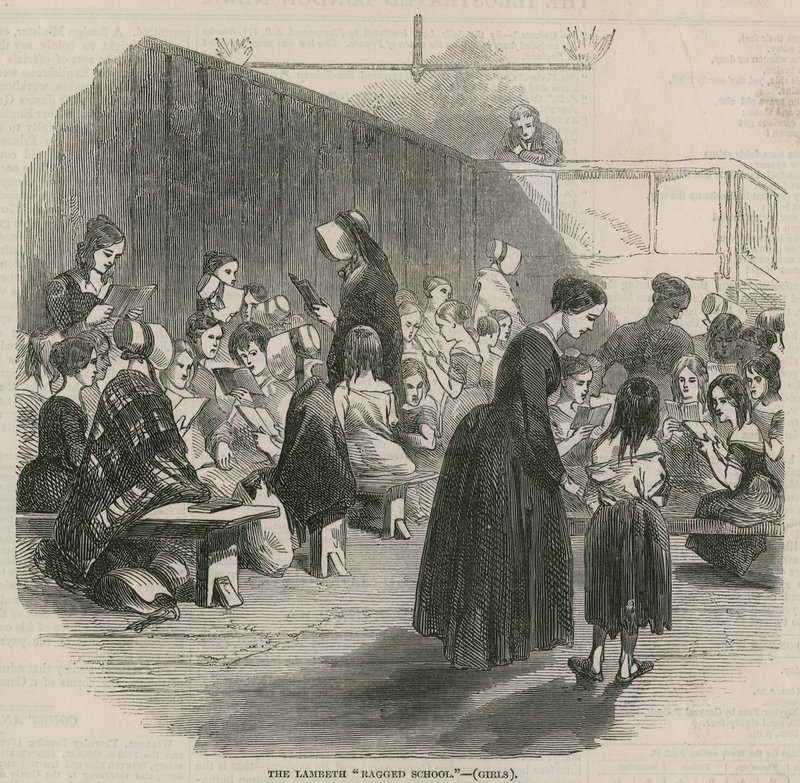 La Escuela de Niñas Desamparadas de Lambeth de English School