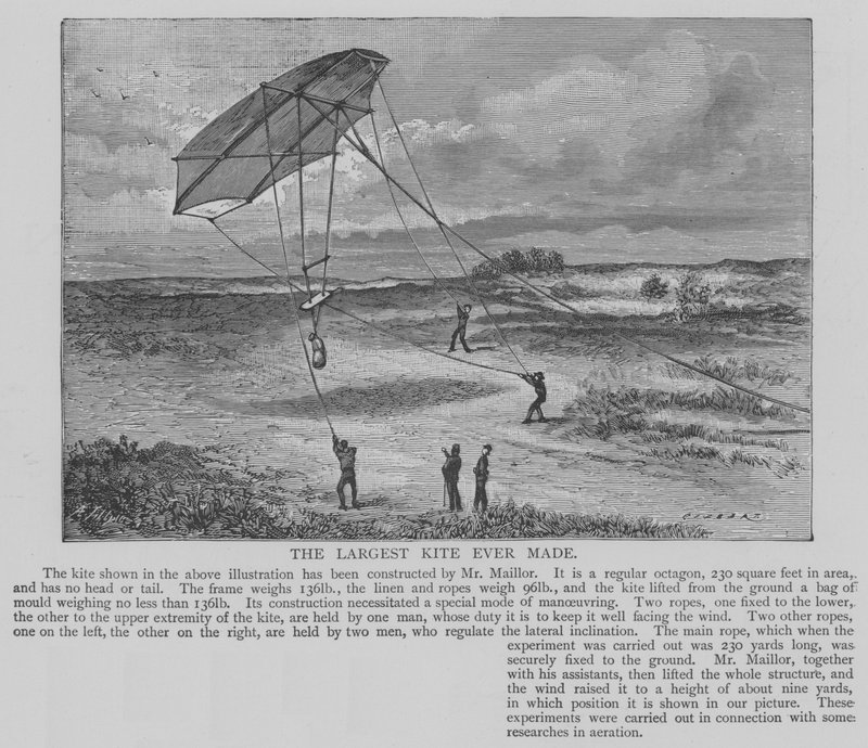 La cometa más grande jamás hecha de English School
