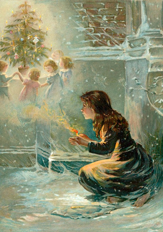 La pequeña cerillera de English School