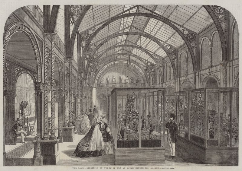La Colección de Préstamo de Obras de Arte en el Museo de South Kensington de English School