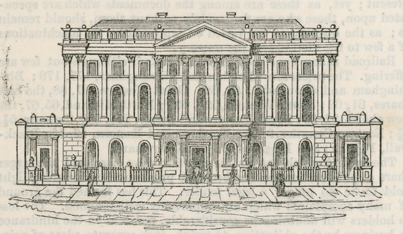 La Institución de Londres, Finsbury Circus, Londres de English School