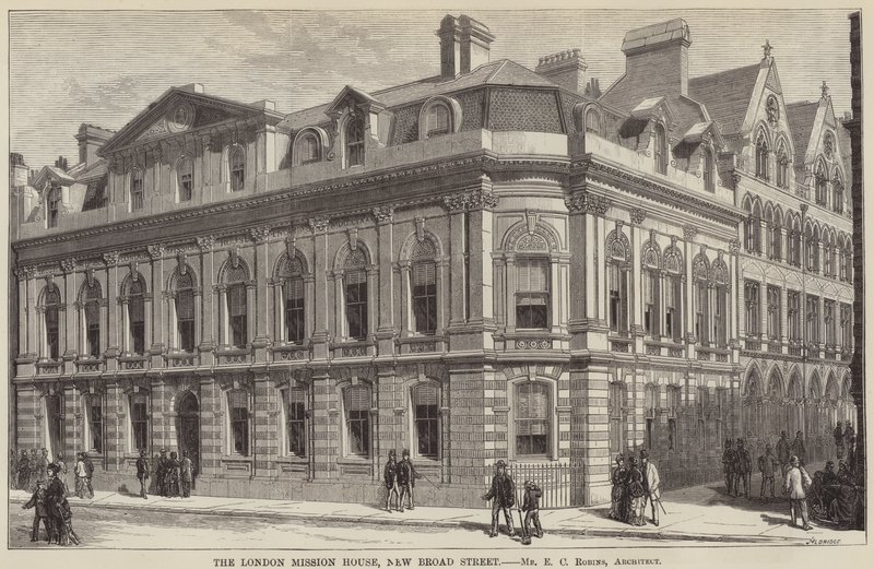 La Casa de la Misión de Londres, New Broad Street de English School
