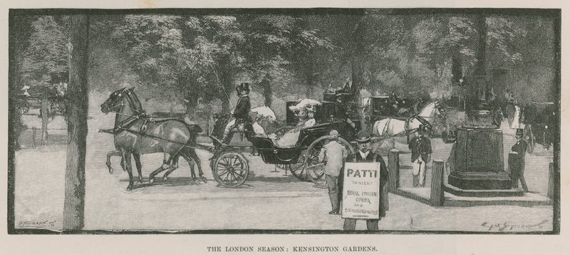 La Temporada de Londres: Kensington Gardens de English School
