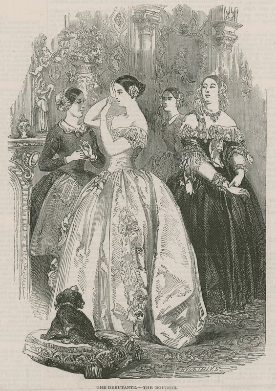 La Temporada de Londres: La Debutante - el tocador de English School