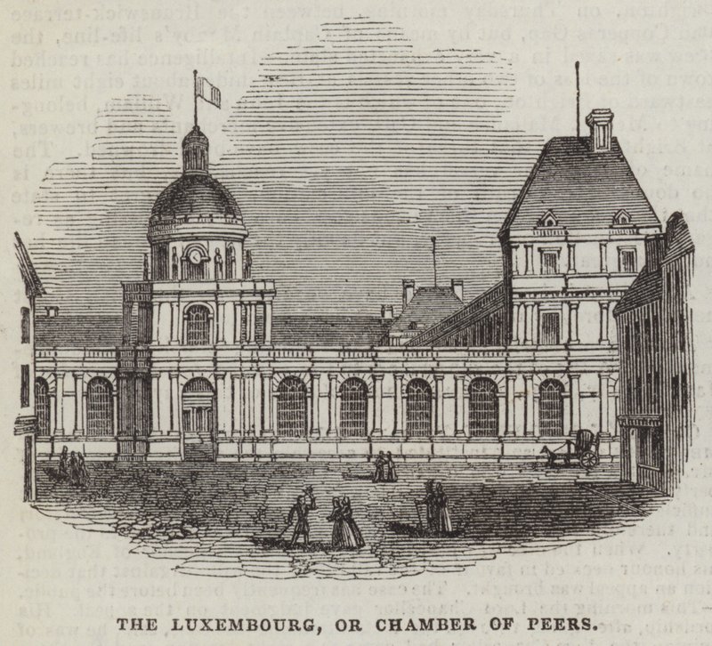 El Luxemburgo, o Cámara de Pares de English School