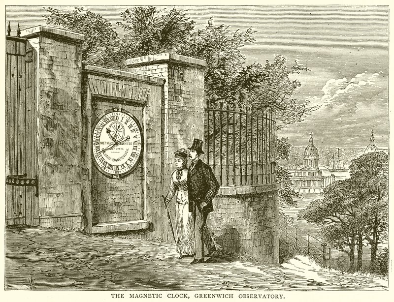 El Reloj Magnético, Observatorio de Greenwich de English School
