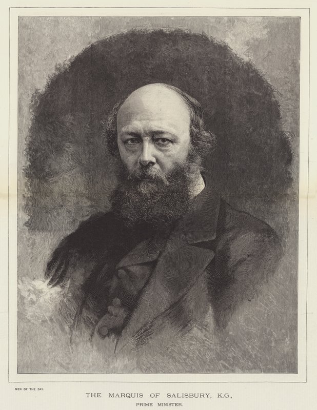 El Marqués de Salisbury, KG, Primer Ministro de English School