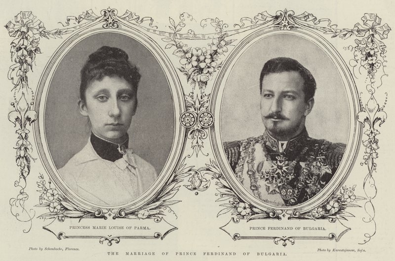 El matrimonio del Príncipe Fernando de Bulgaria de English School