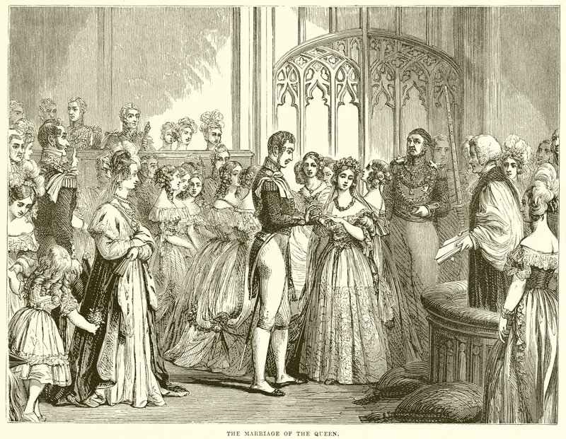 El matrimonio de la reina de English School