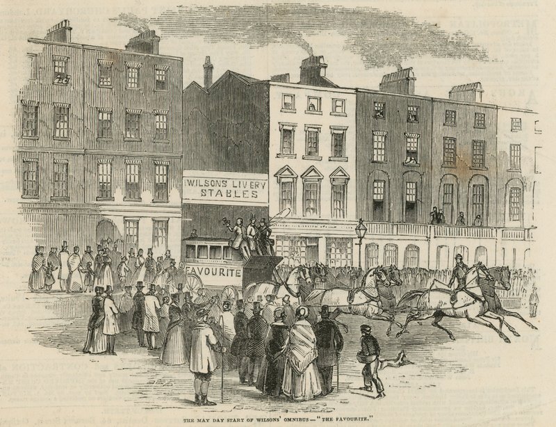 El inicio del Día de Mayo del ómnibus de Wilson - El Favorito de English School