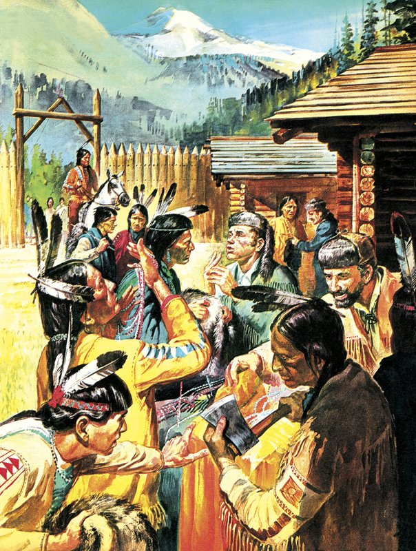 Los aventureros mercantes: La lucha por las pieles de Canadá de English School