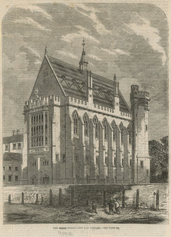 La nueva biblioteca de derecho del Middle Temple de English School