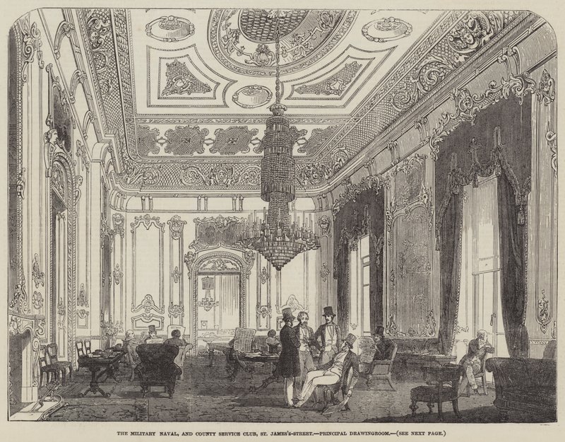 El club de servicio militar, naval y del condado, St James