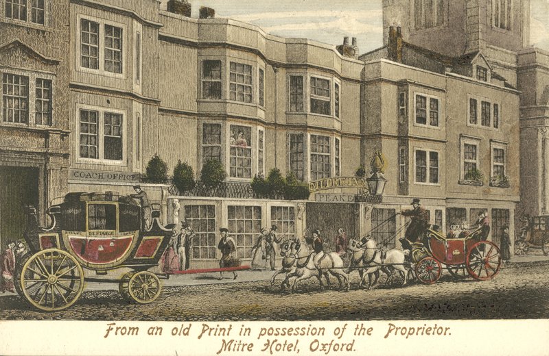 El Hotel Mitre, Oxford de English School