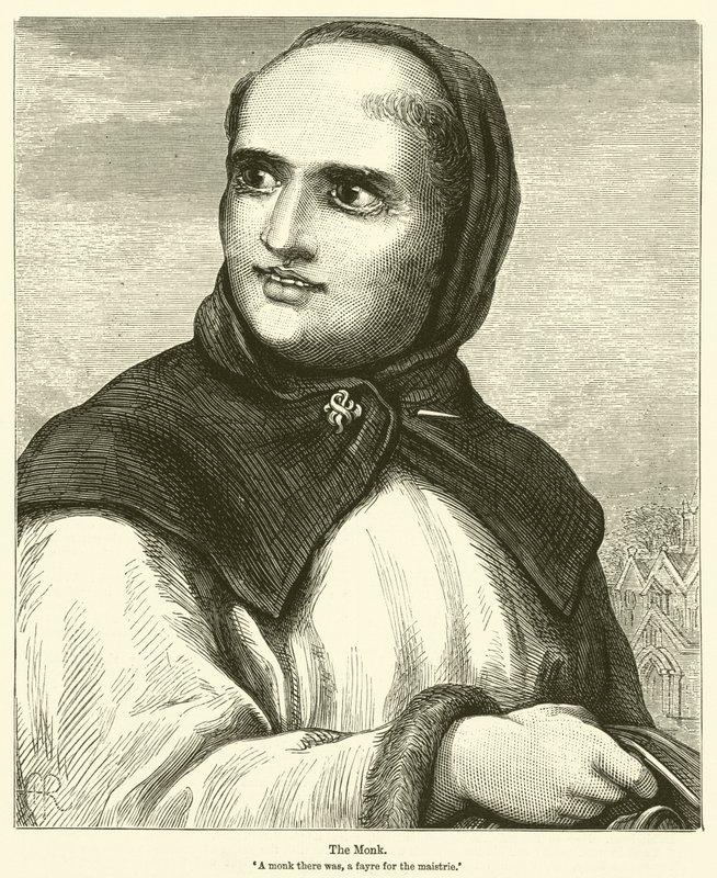 El Monje (grabado) de English School