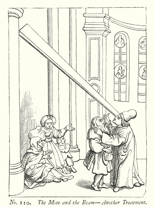 La mota y la viga, otro tratamiento de English School