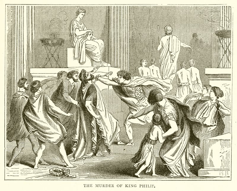 El asesinato del rey Felipe de English School