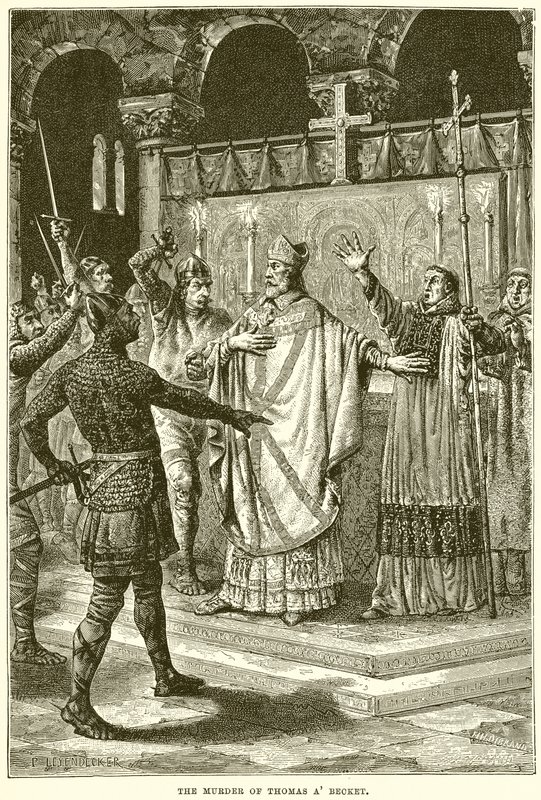 El asesinato de Thomas A Becket de English School
