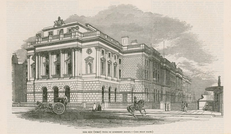 El Nuevo (Oeste) Ala de Somerset House de English School
