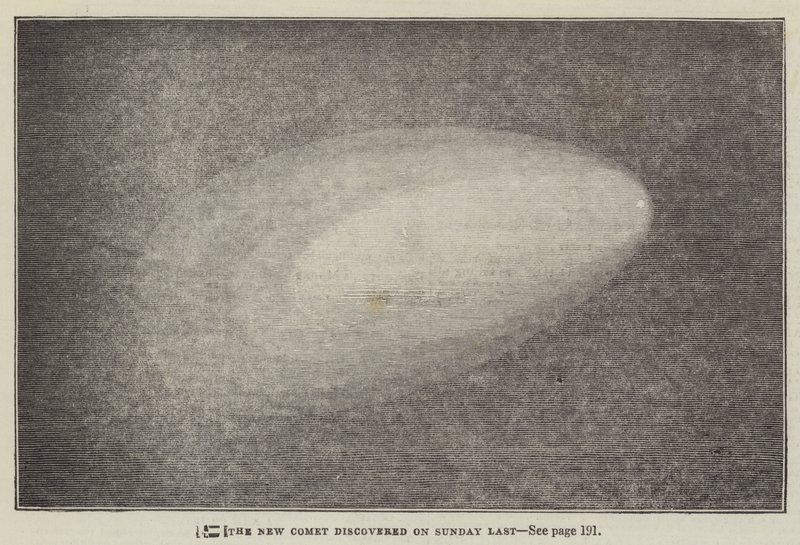 El nuevo cometa descubierto el domingo pasado de English School