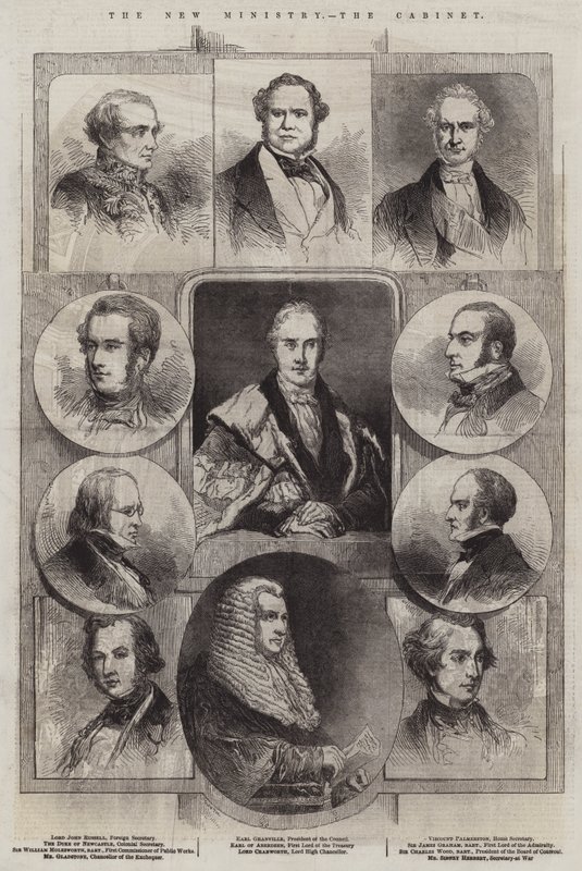 El Nuevo Ministerio, el Gabinete de English School