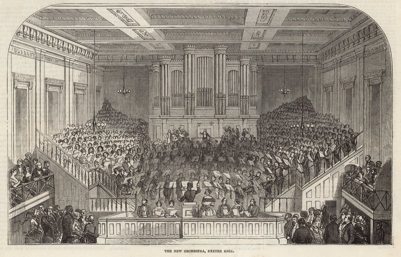 La Nueva Orquesta, Exeter Hall, Londres de English School