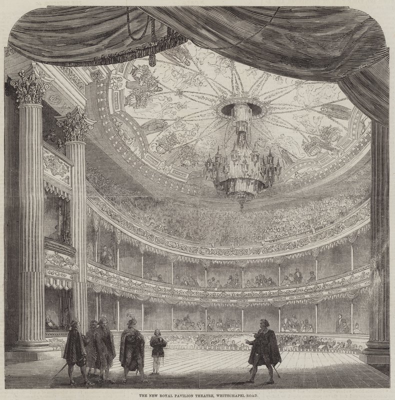 El nuevo Teatro Royal Pavilion, Whitechapel-Road de English School