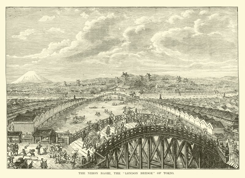 El Nihon Bashi, el Puente de Londres de Tokio de English School