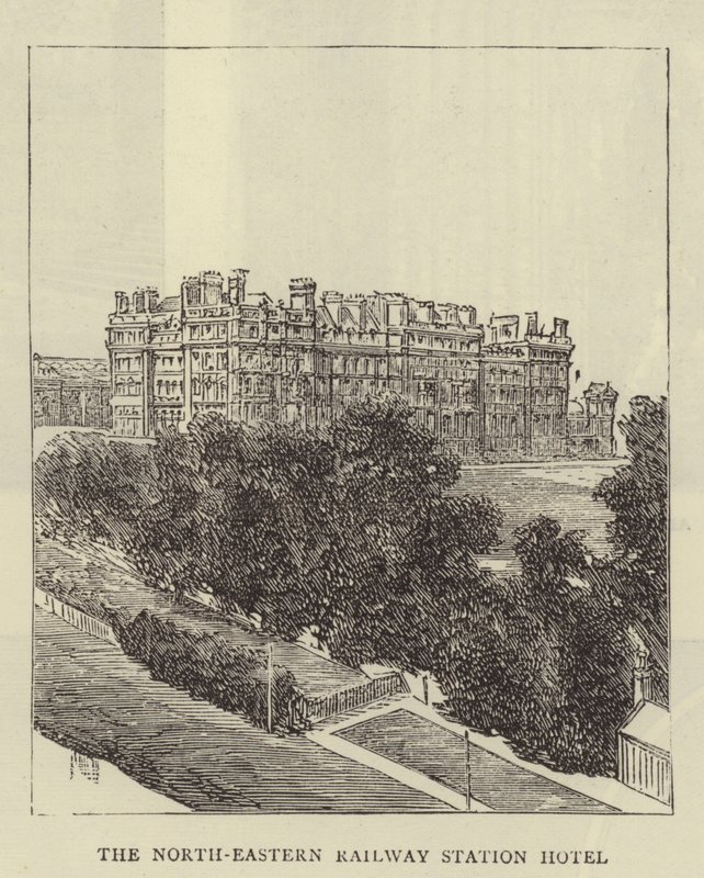 El Hotel de la Estación de Ferrocarril del Noreste de English School