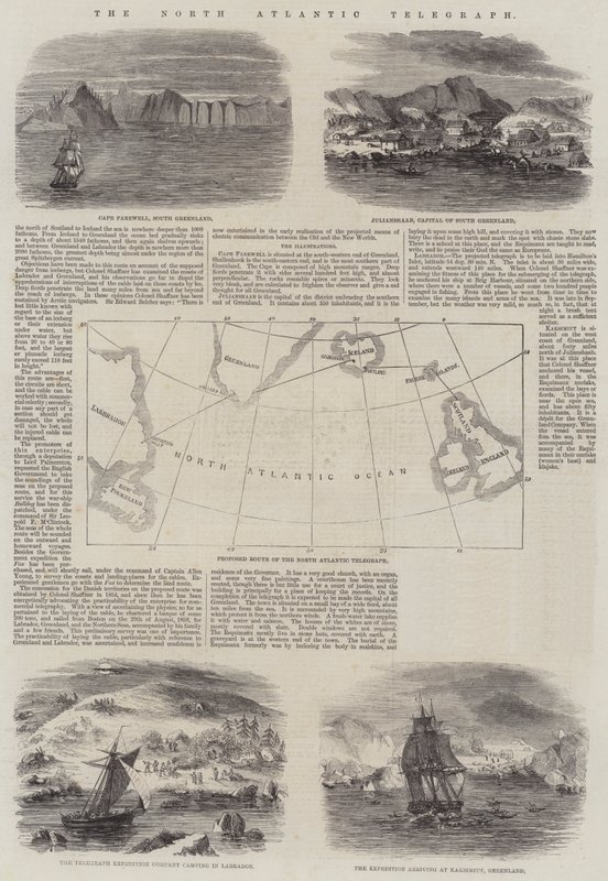 El telégrafo del Atlántico Norte de English School