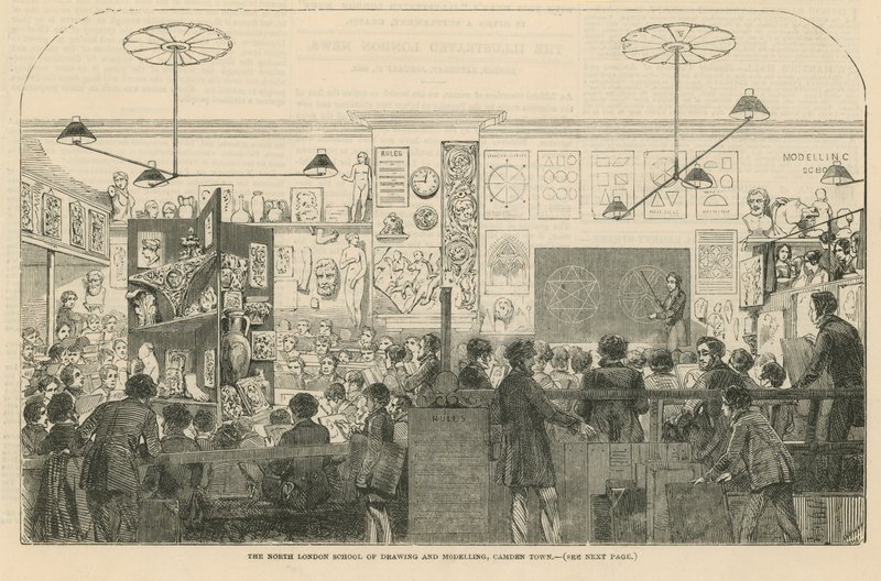 La Escuela de Dibujo y Modelado del Norte de Londres de English School