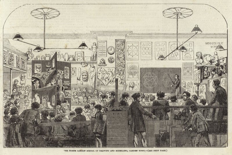La Escuela de Dibujo y Modelado del Norte de Londres de English School