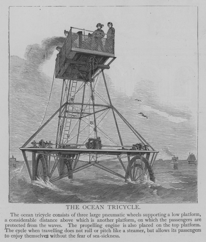 El Triciclo Oceánico (grabado) de English School