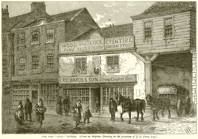 La antigua taberna Cock de English School