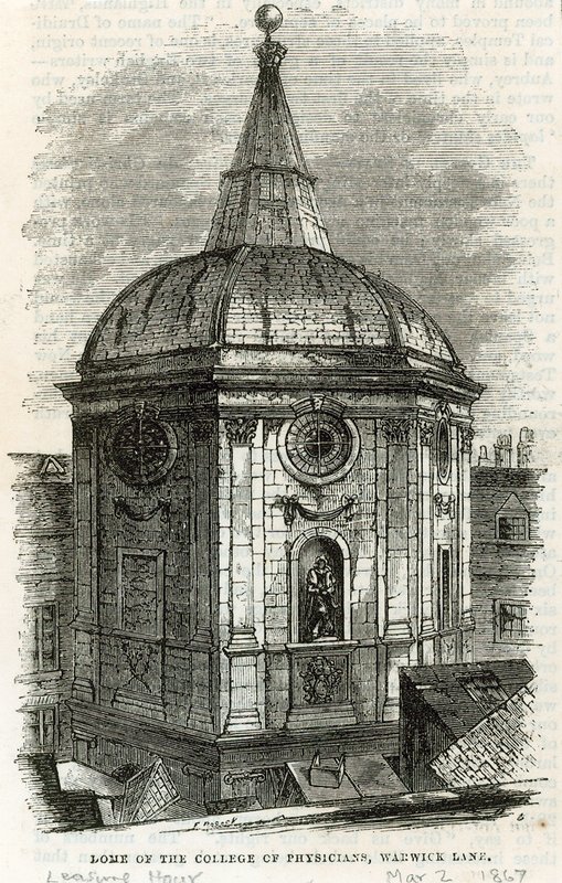 El Antiguo Colegio de Médicos en Warwick Lane de English School
