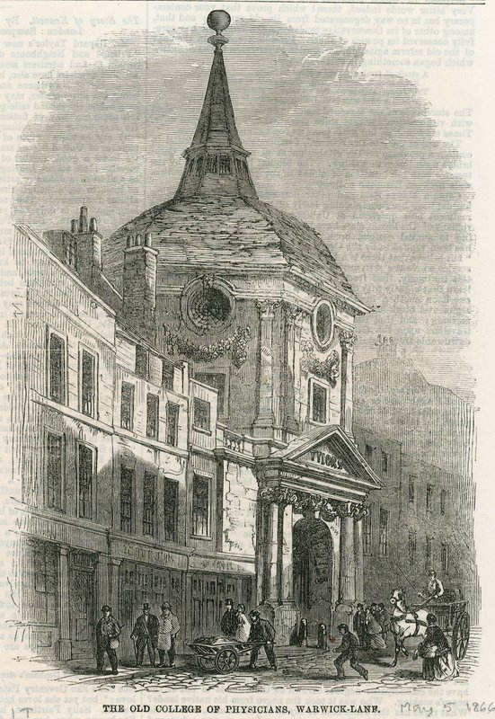 El Antiguo Colegio de Médicos en Warwick Lane de English School